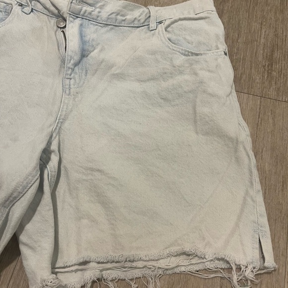 PACSUN Light Blue Denim Women's Jorts - Picture 5 of 10